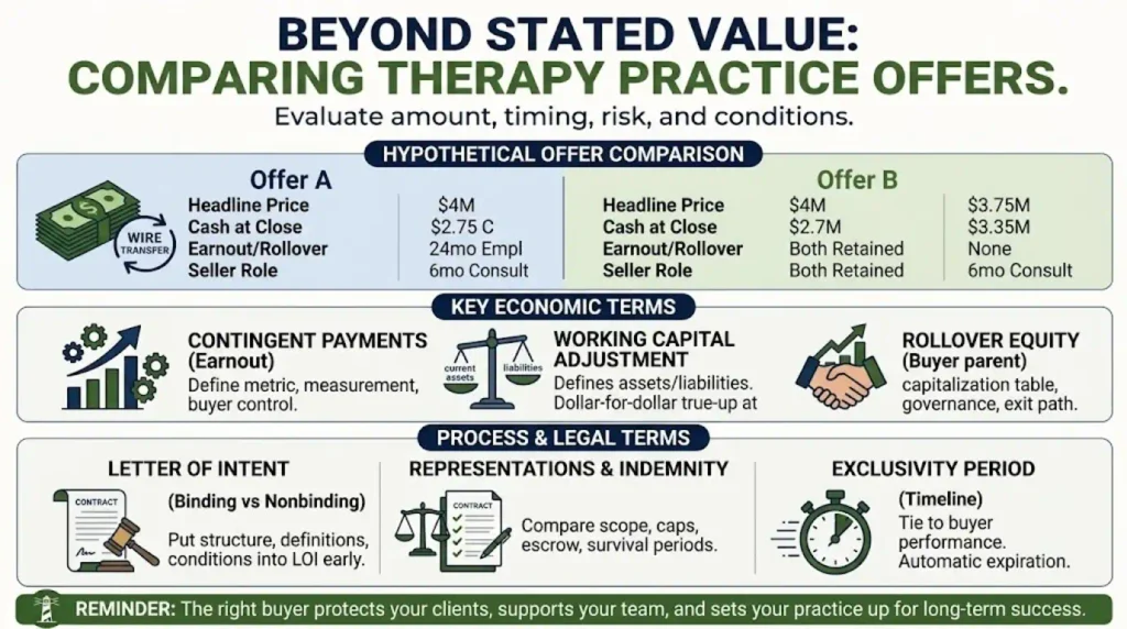 Before You Accept an Offer for Your Therapy Practice B