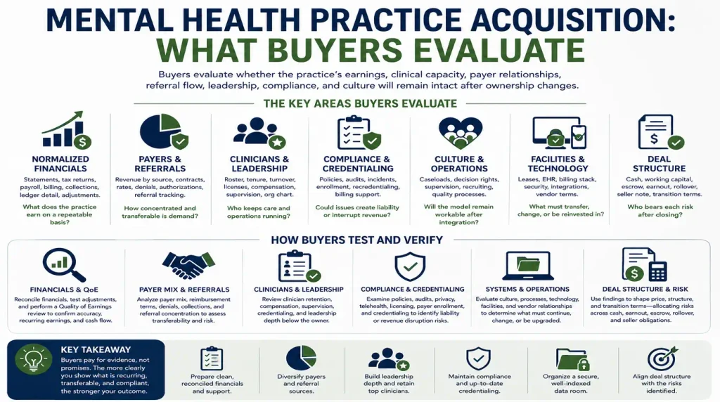 The key areas buyers evaluate