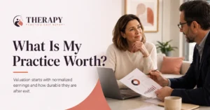 how much is my therapy practice worth