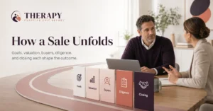 how to sell a therapy practice