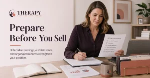 how to prepare a therapy practice for sale