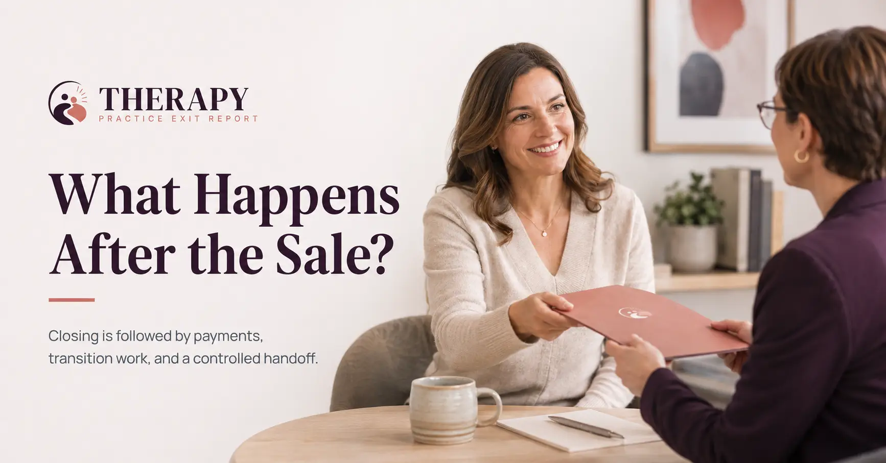 what happens after selling a therapy practice
